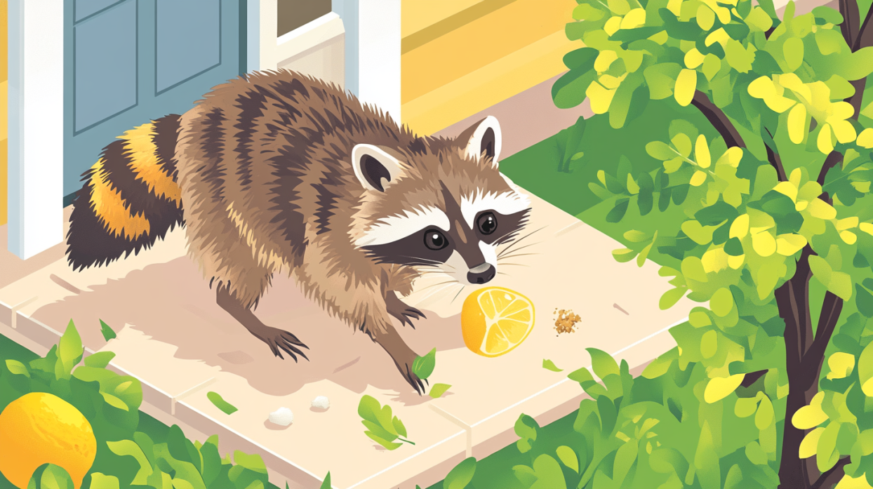 アライグマ撃退！臭いを使った5つの裏技